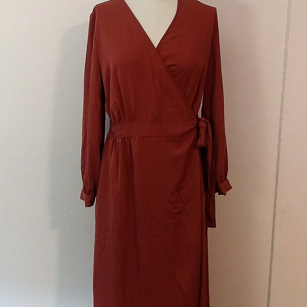 ❌️SOLD Who What Wear XL Wrap Dress